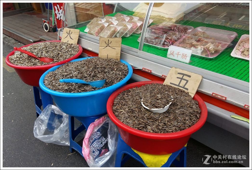 [世龙视角】---首尔唐人街---大林中央市场的食品店