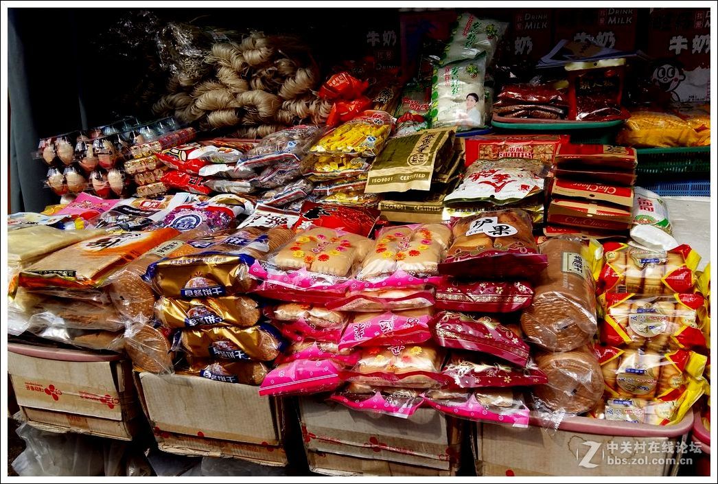 [世龙视角】---首尔唐人街---大林中央市场的食品店