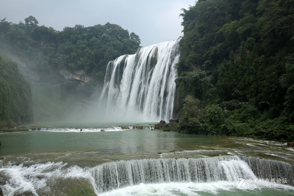 贵州行【黄果树】瀑布。