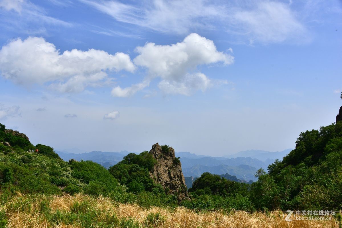 河北淶水野三坡百草畔山景