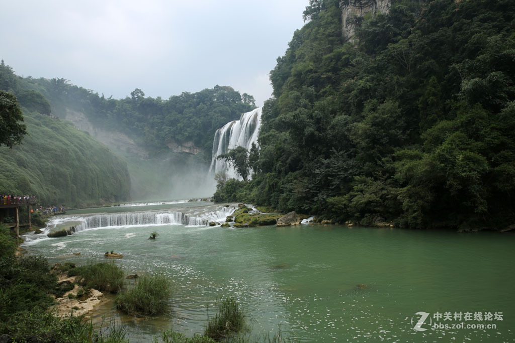 贵州行【黄果树】瀑布。