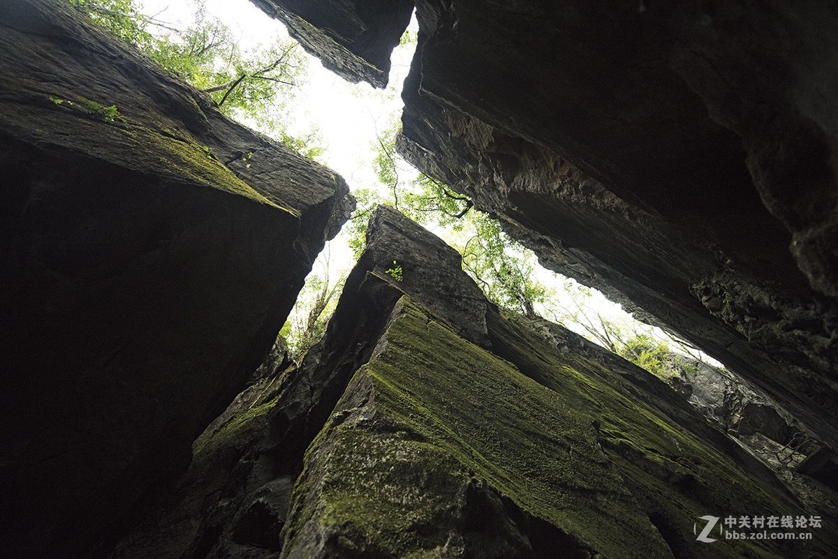 皖南行8奇特的燕崖石林