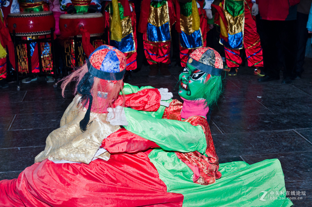 非物质文化遗产二鬼摔跤