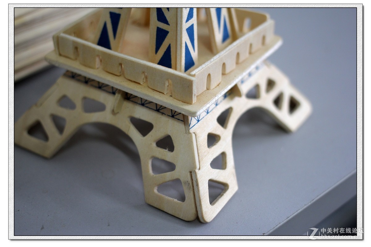 一组木制小手工拍摄