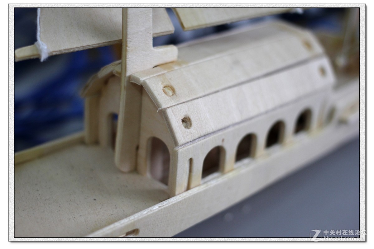 一组木制小手工拍摄