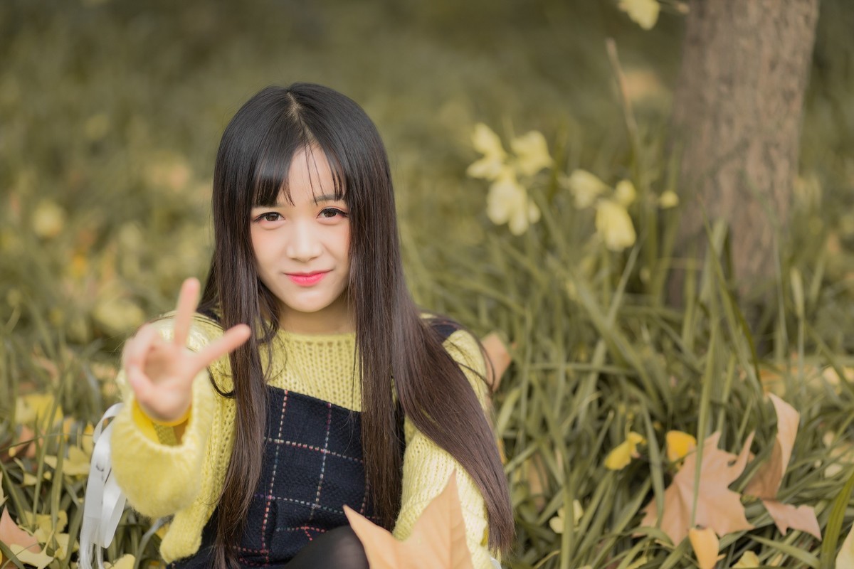 冬日的小妹   请指教