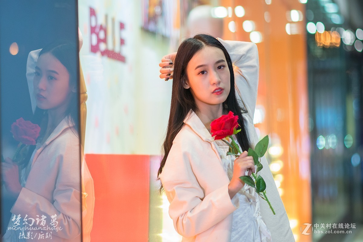 【梦幻美拍】夜色斑斓-花焰下的心语