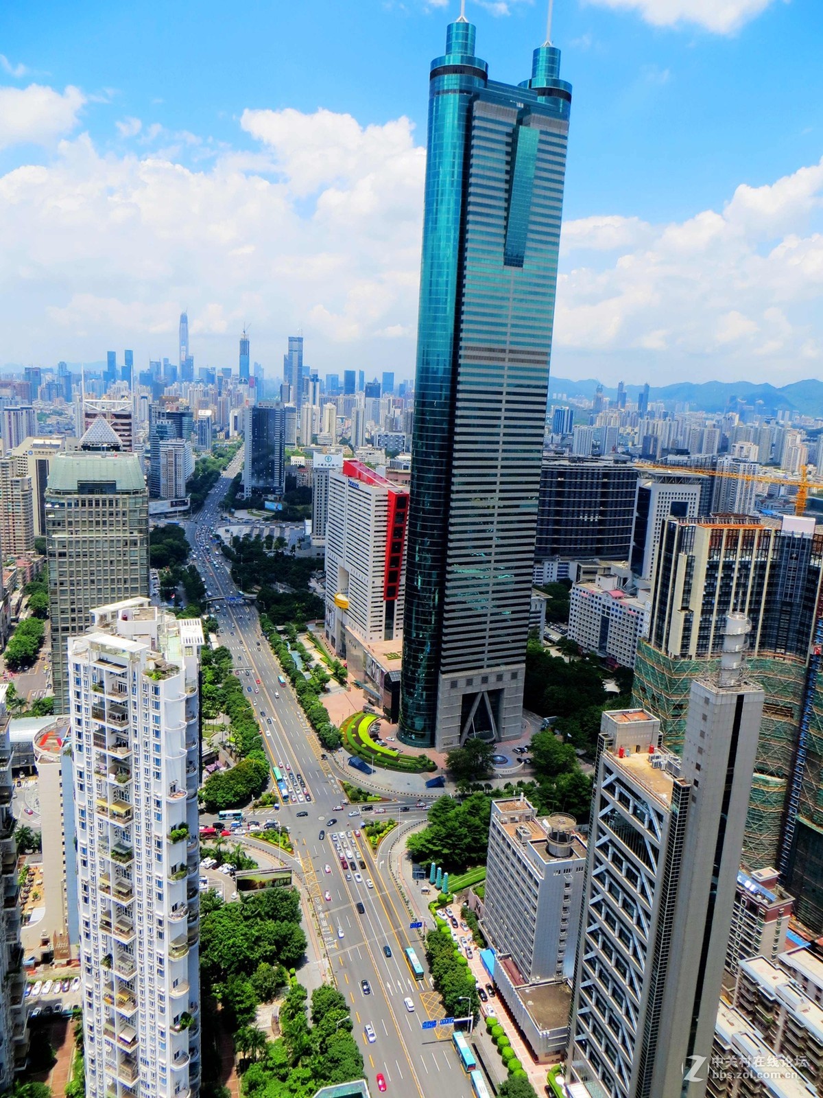 一组深圳高楼照片