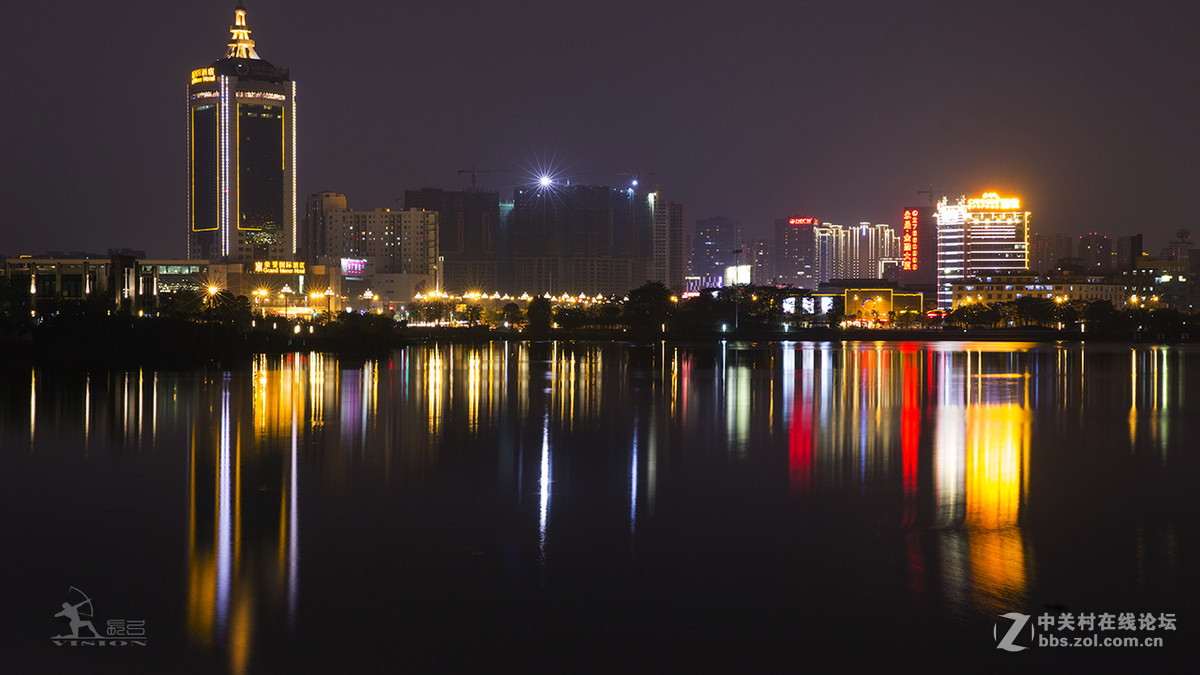 晋阳湖夜色