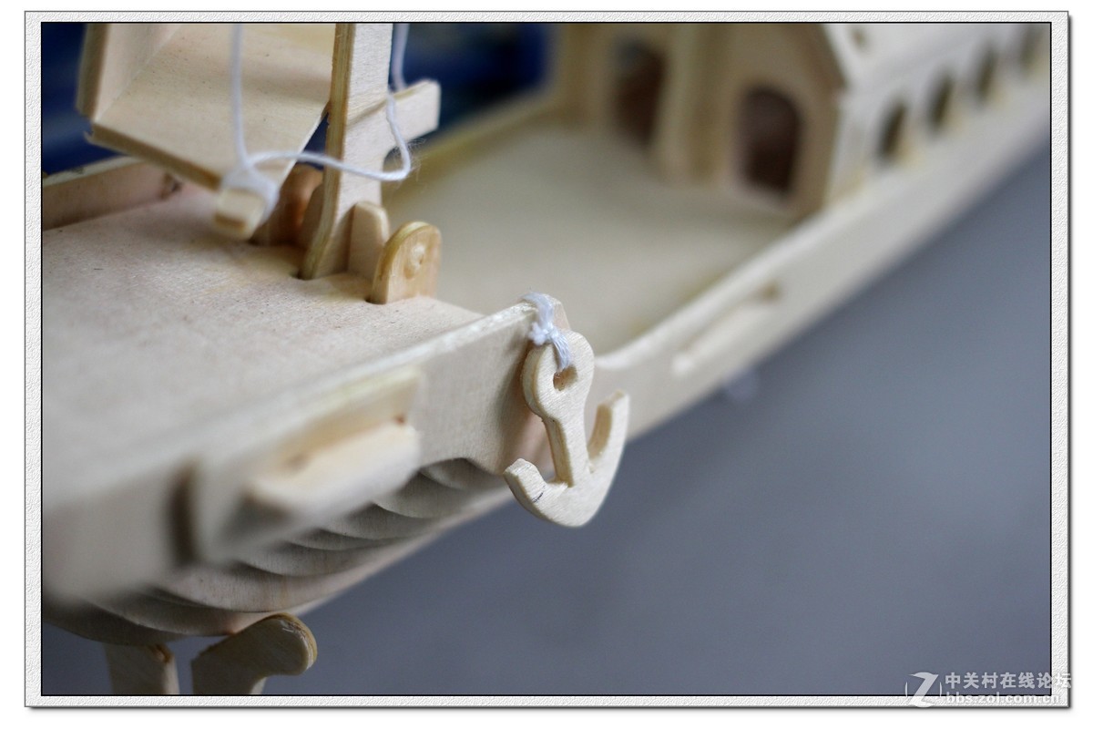 一组木制小手工拍摄