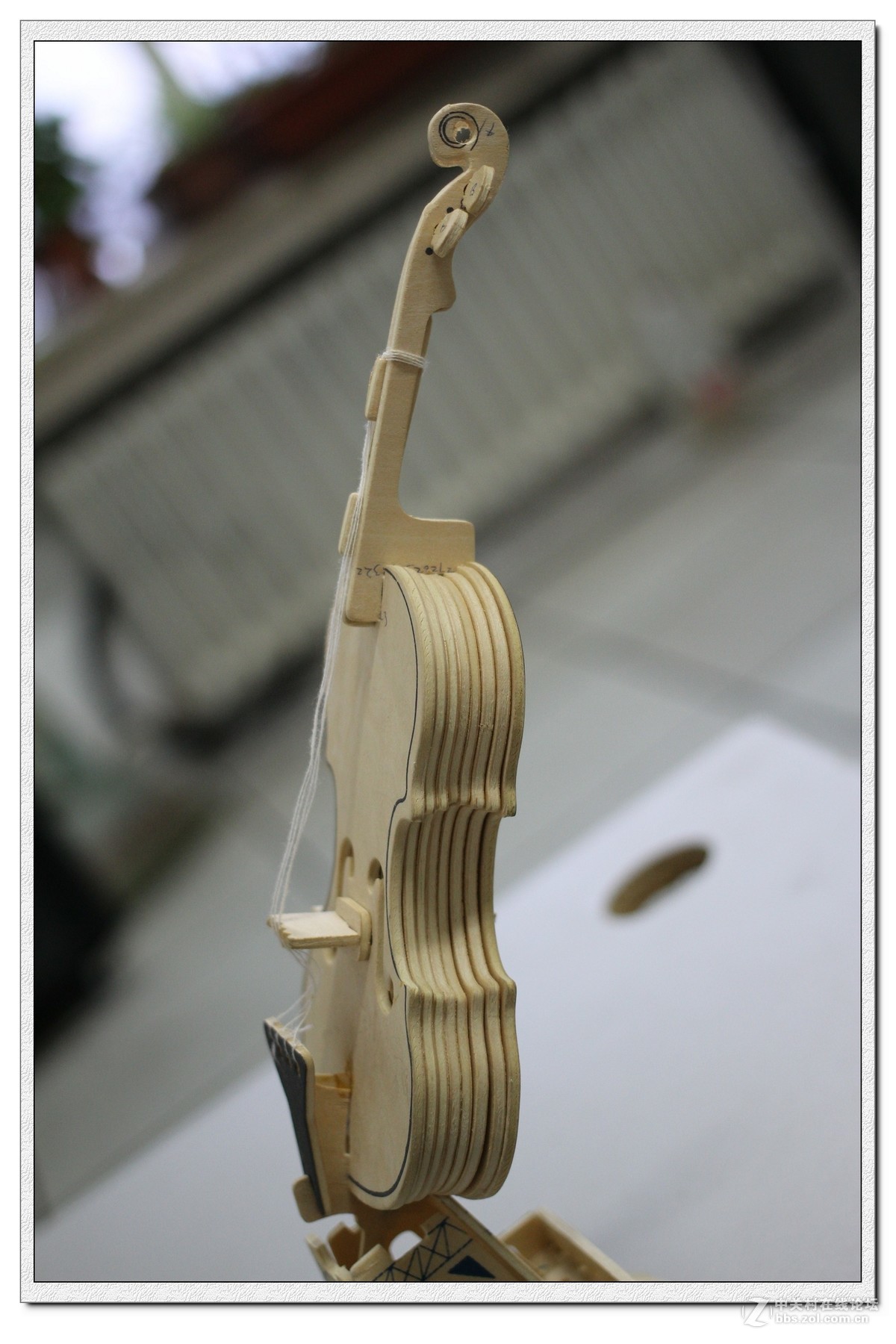 一组木制小手工拍摄