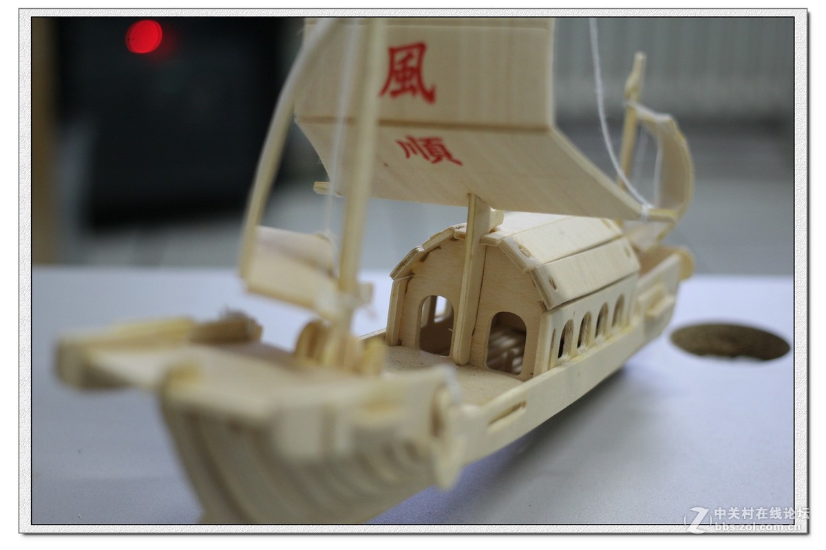 一组木制小手工拍摄