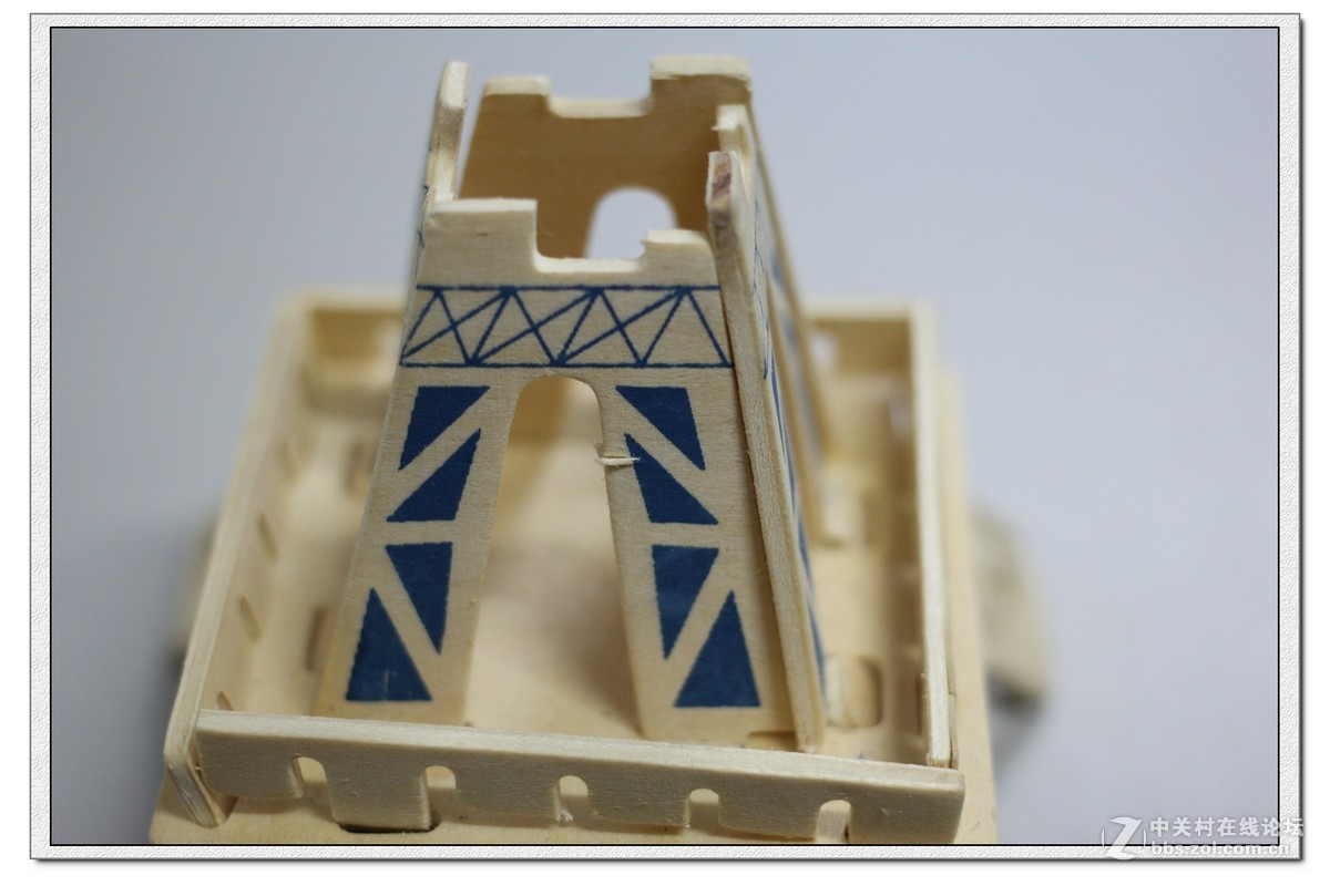 一组木制小手工拍摄