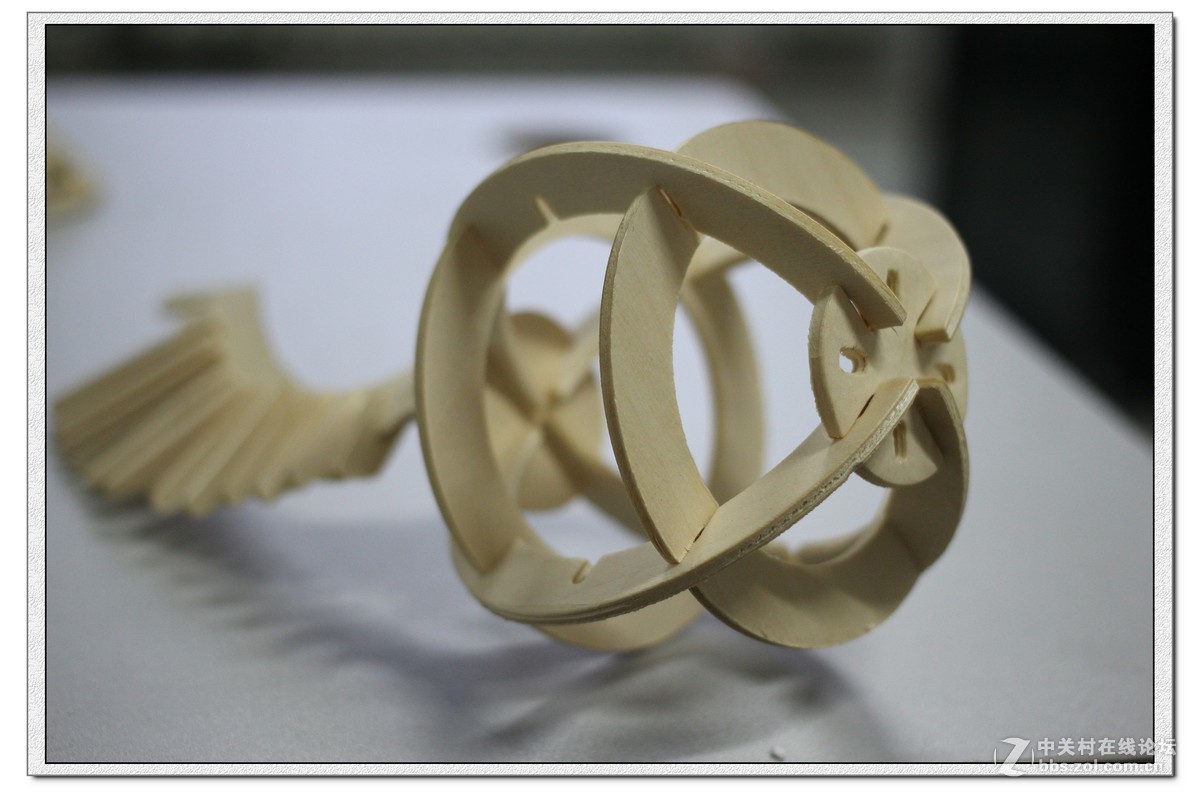 一组木制小手工拍摄