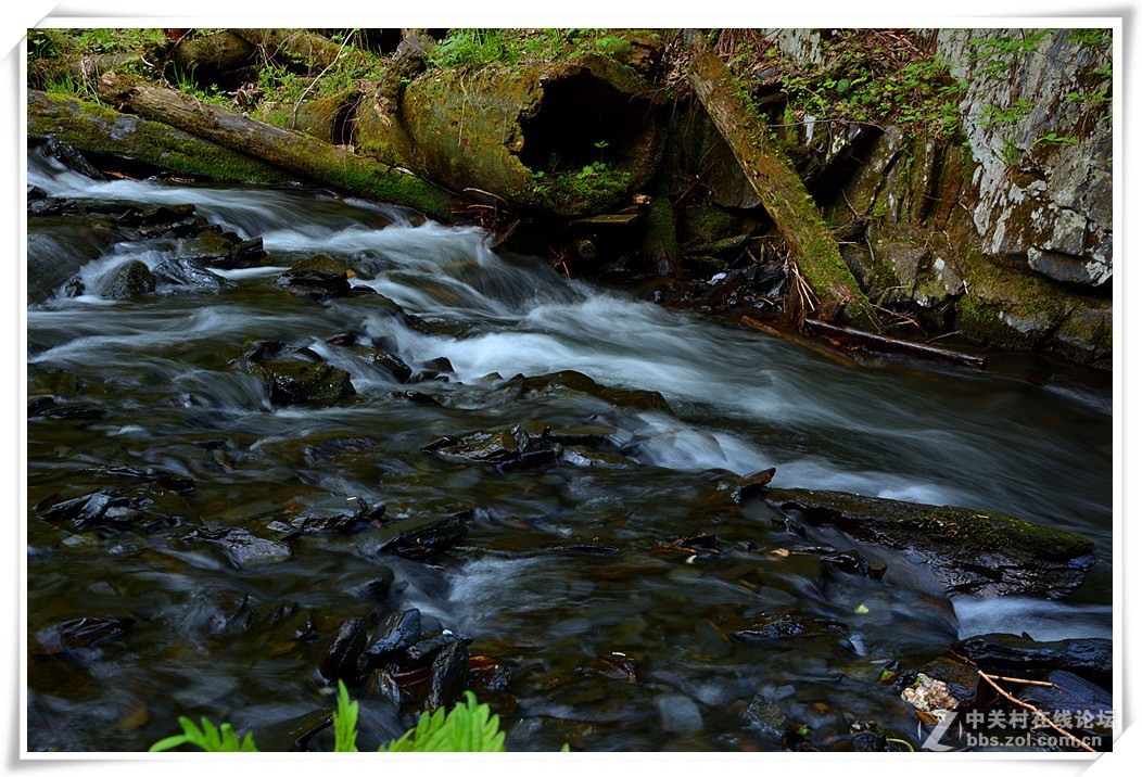 潺潺溪水让人醉