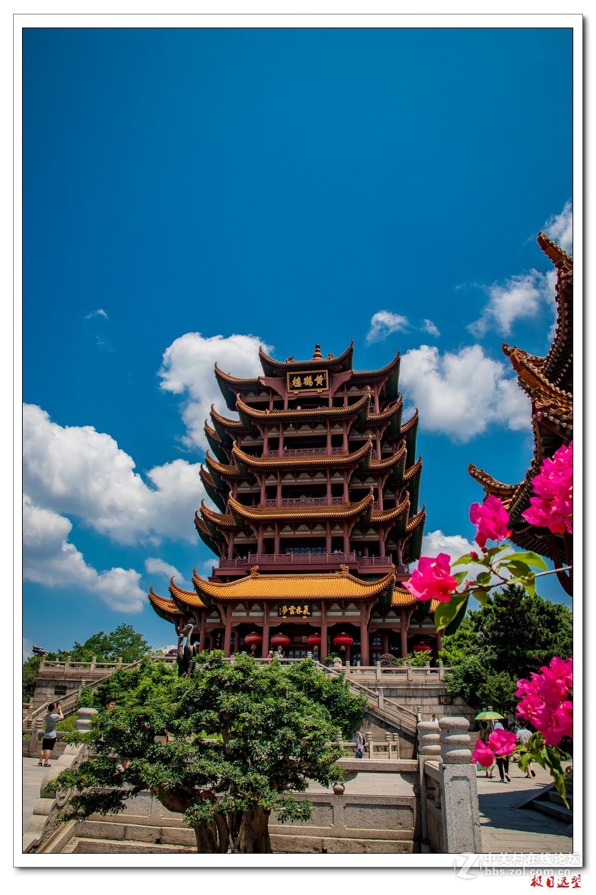 白云黄鹤的地方武汉黄鹤楼