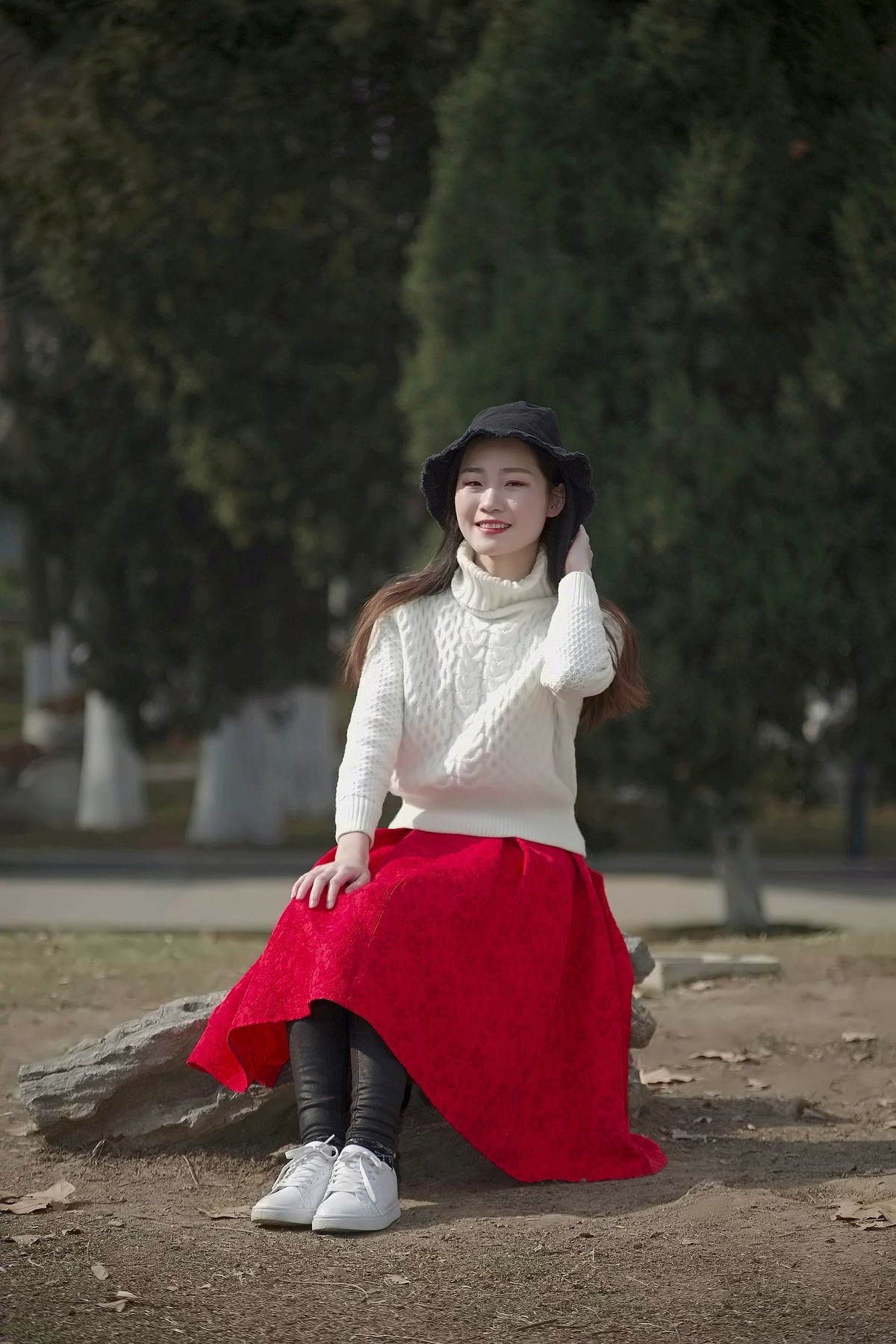 环境人像外拍----林中佳丽!-中关村在线摄影论坛