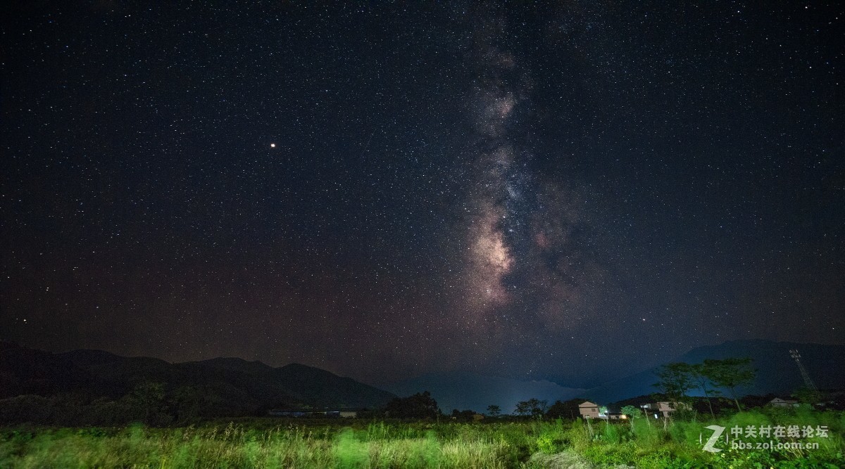 上  甘  棠  的  星  空