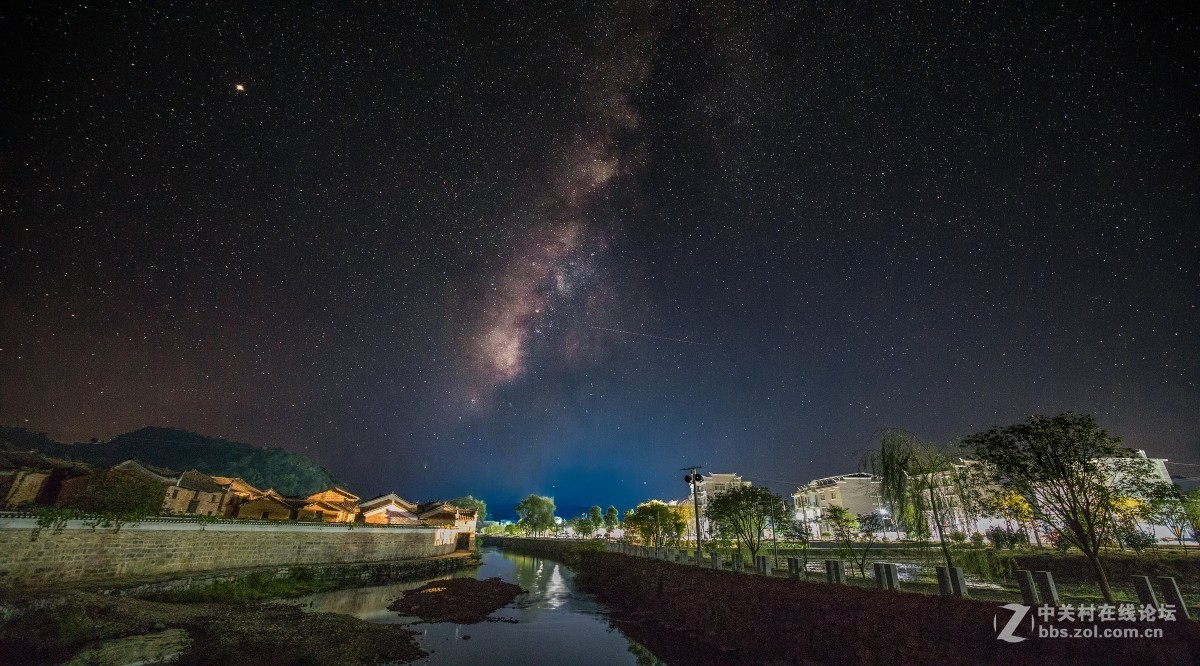 上  甘  棠  的  星  空