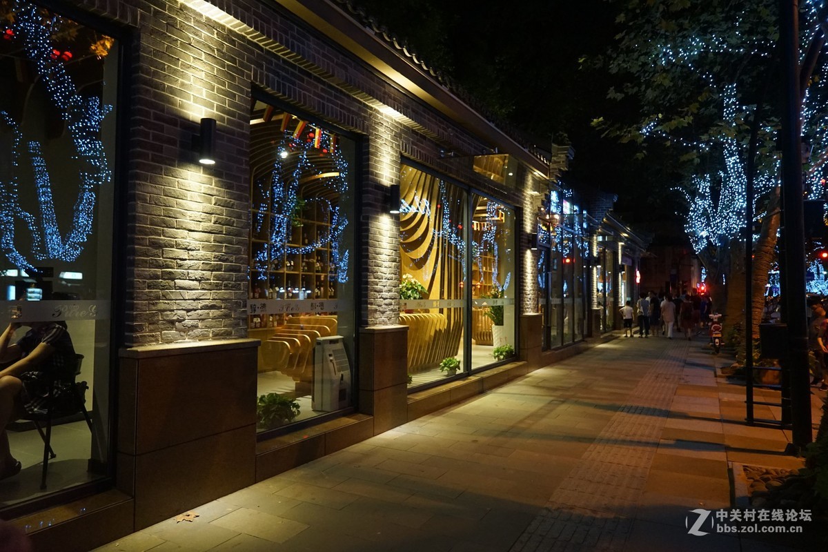 杭州南山路夜景