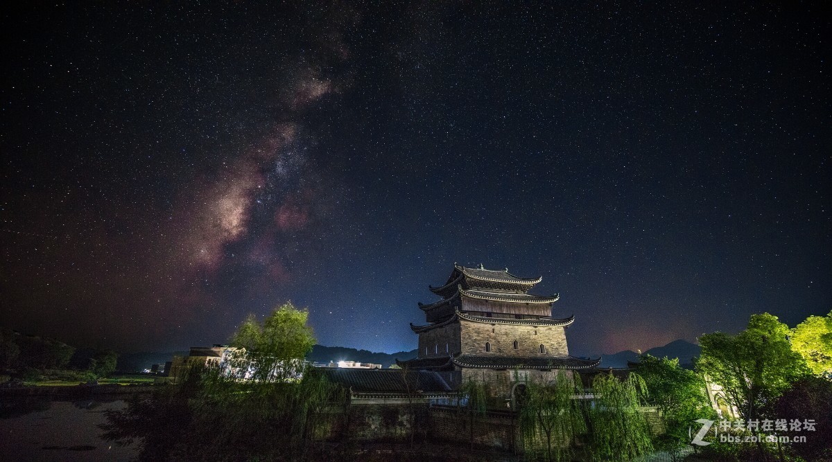 上  甘  棠  的  星  空