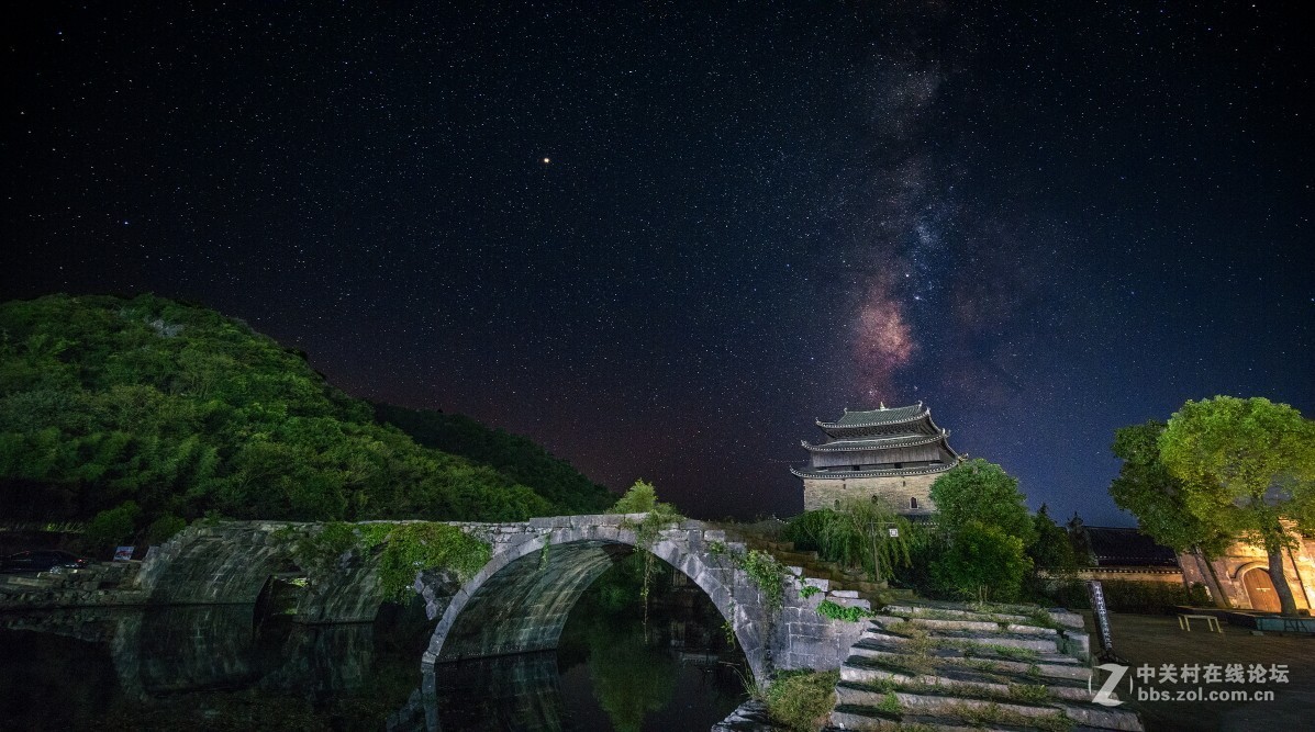 上  甘  棠  的  星  空