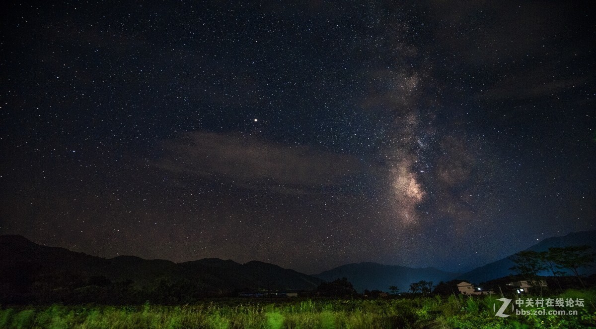 上  甘  棠  的  星  空