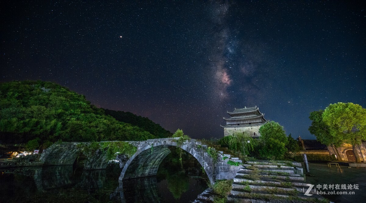 上  甘  棠  的  星  空