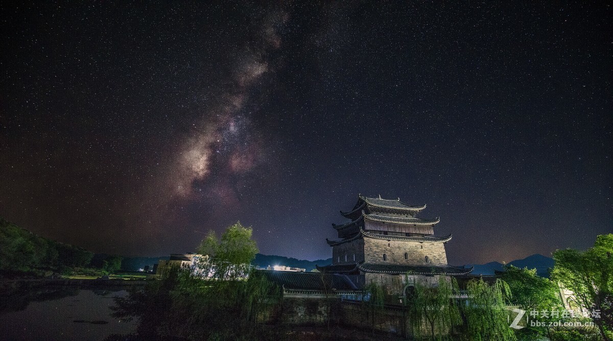 上  甘  棠  的  星  空