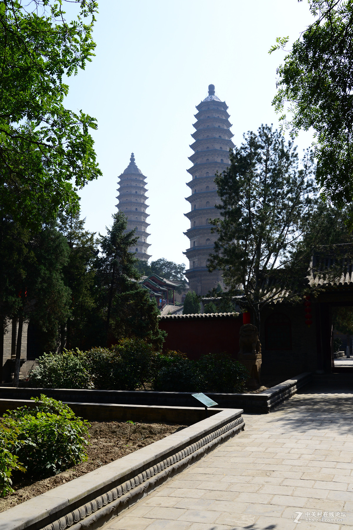 太原永祚寺雙塔寺隨拍