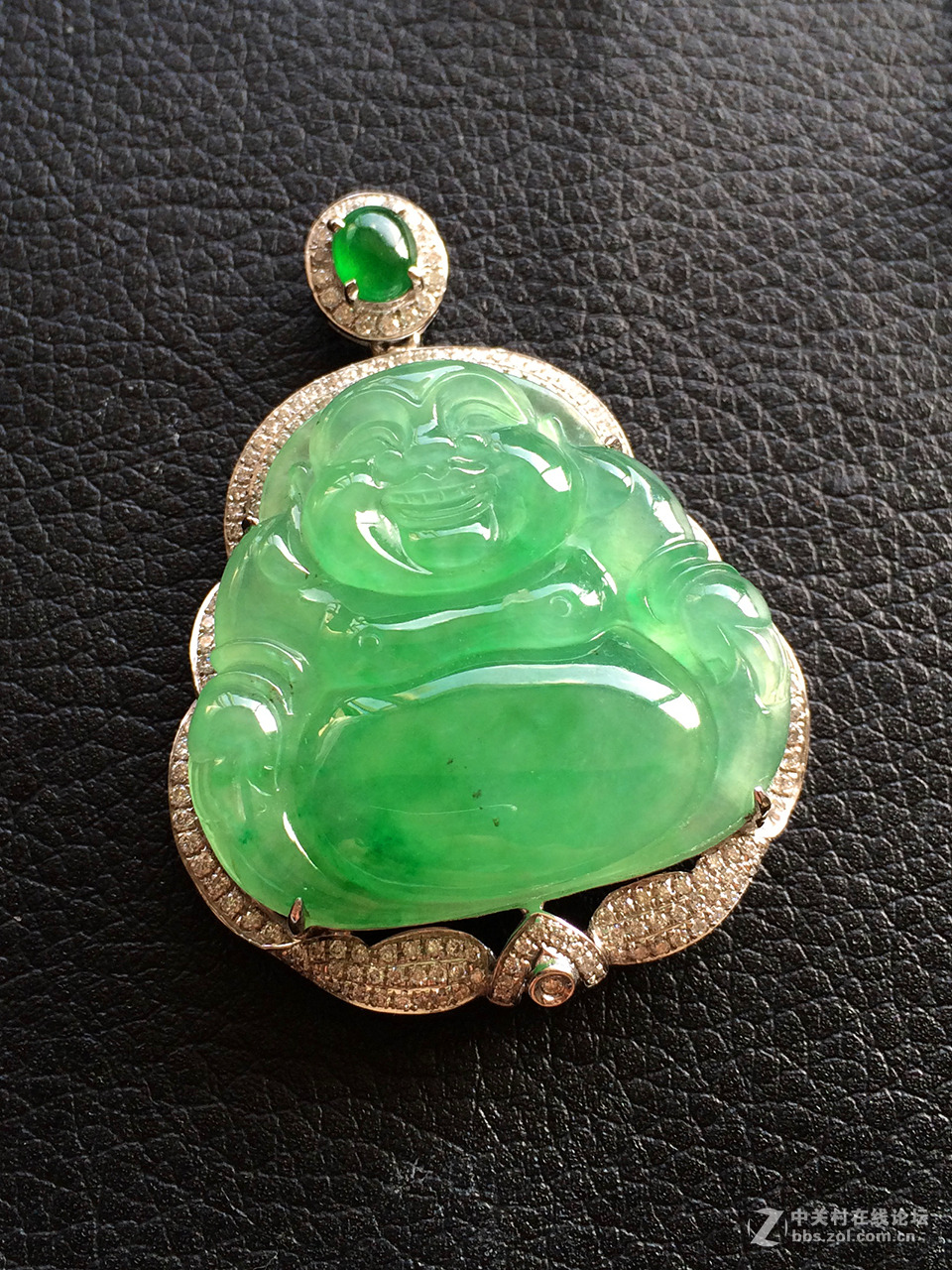 苹果5S 20151018- 翡翠笑佛（裸拍）