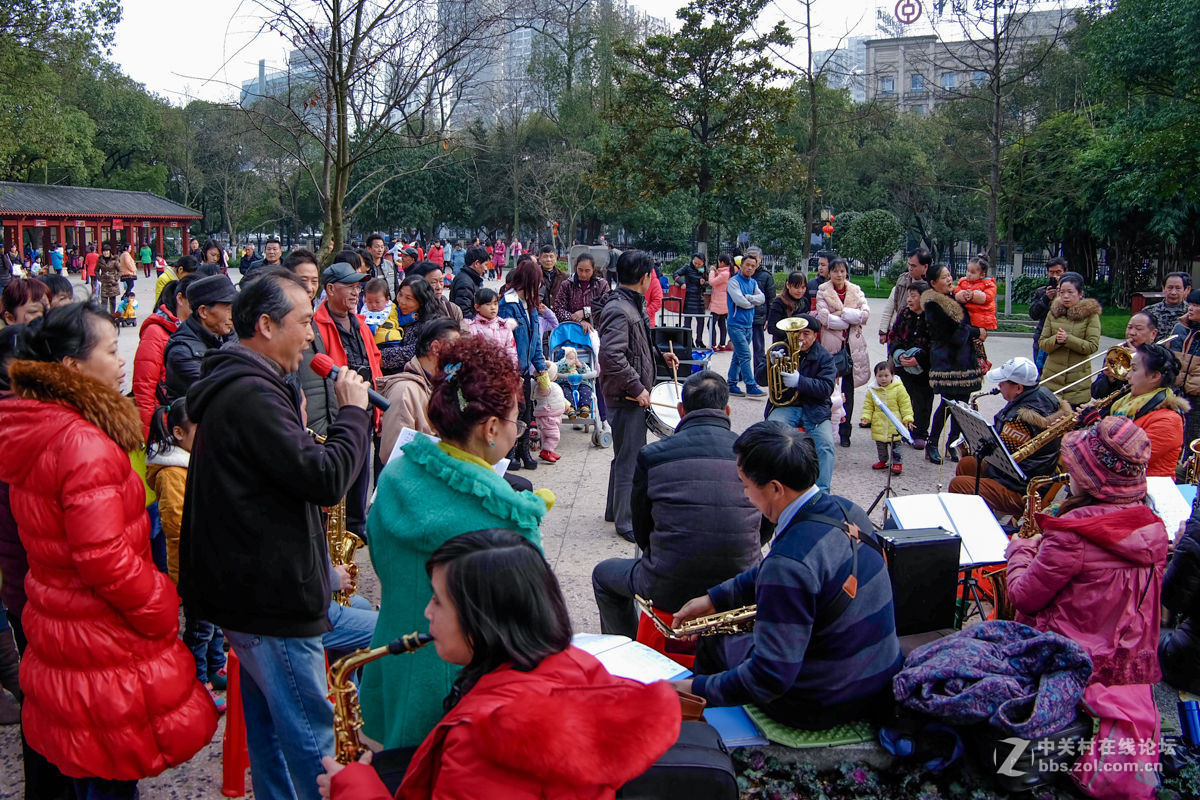 活得有精神人就不顯老老年銅管樂隊曉園公園活動紀實