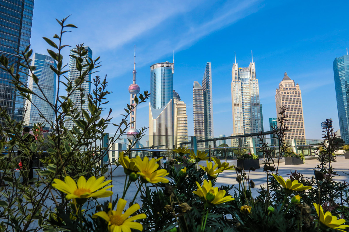 上海陆家嘴2016年元旦新貌