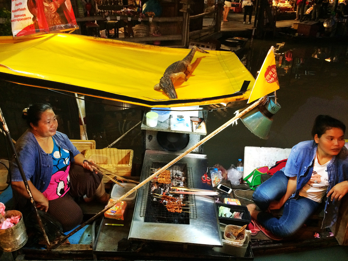 芭堤雅水上市场/杜拉拉升职记拍摄场景