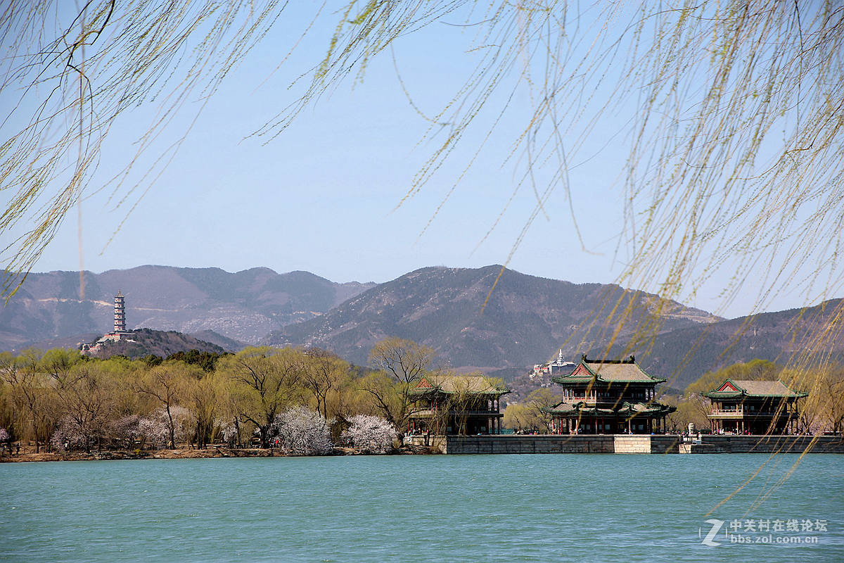 颐和园西堤春光