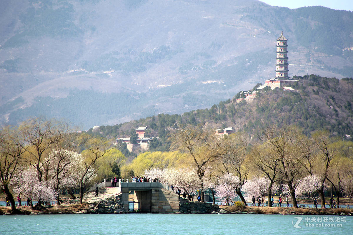 颐和园西堤春光