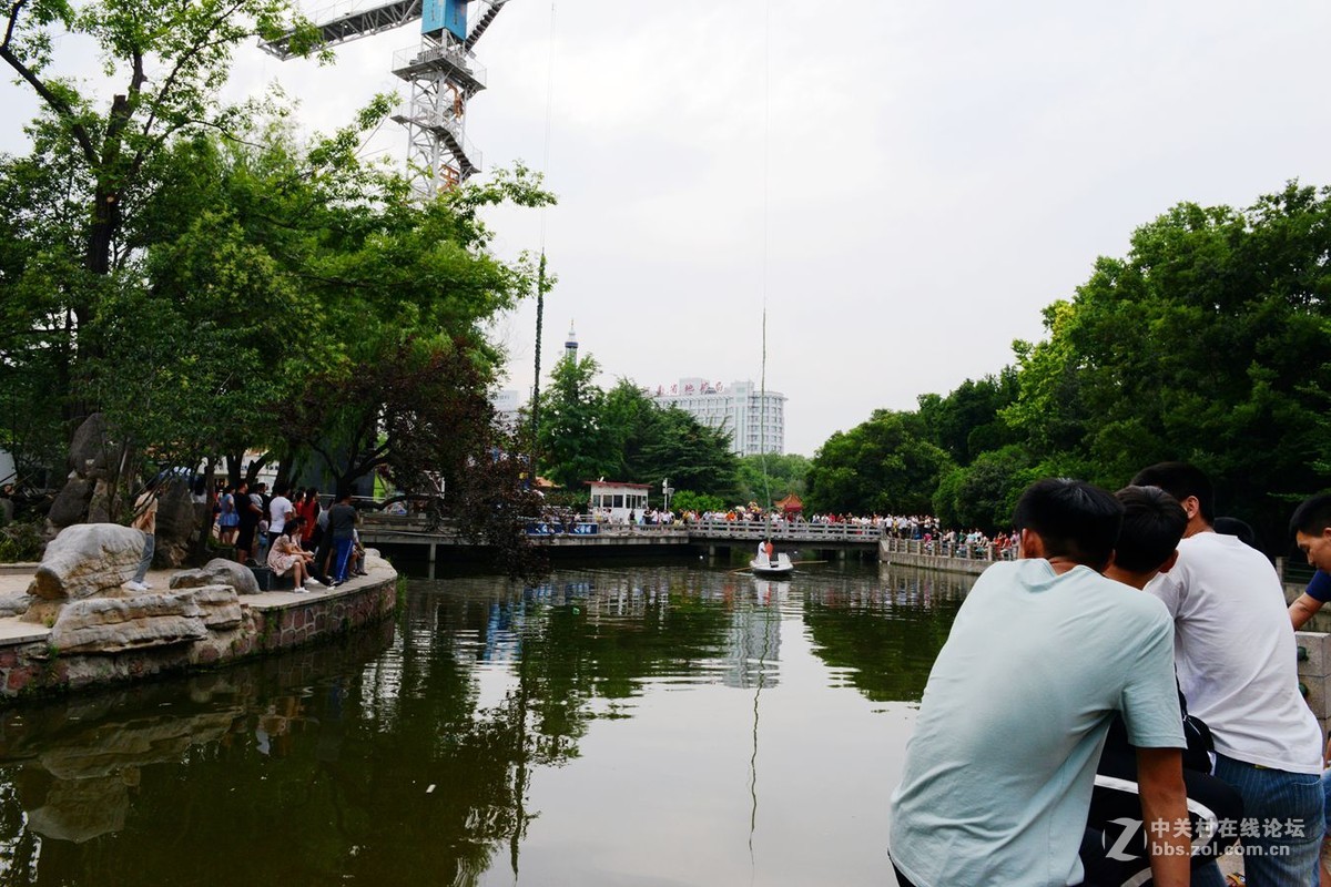 尼康d800試機鄭州市人民公園園林景觀