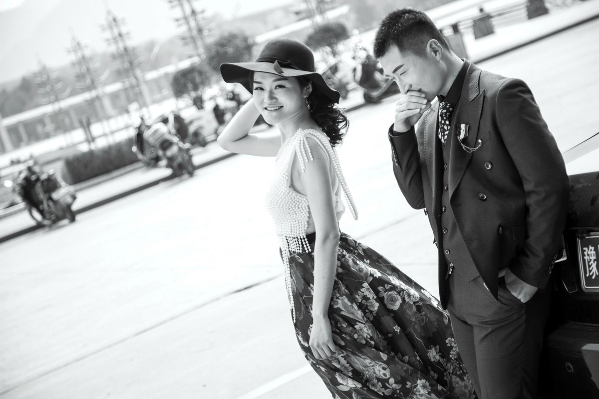 17年尼康11月乔磊婚照经典