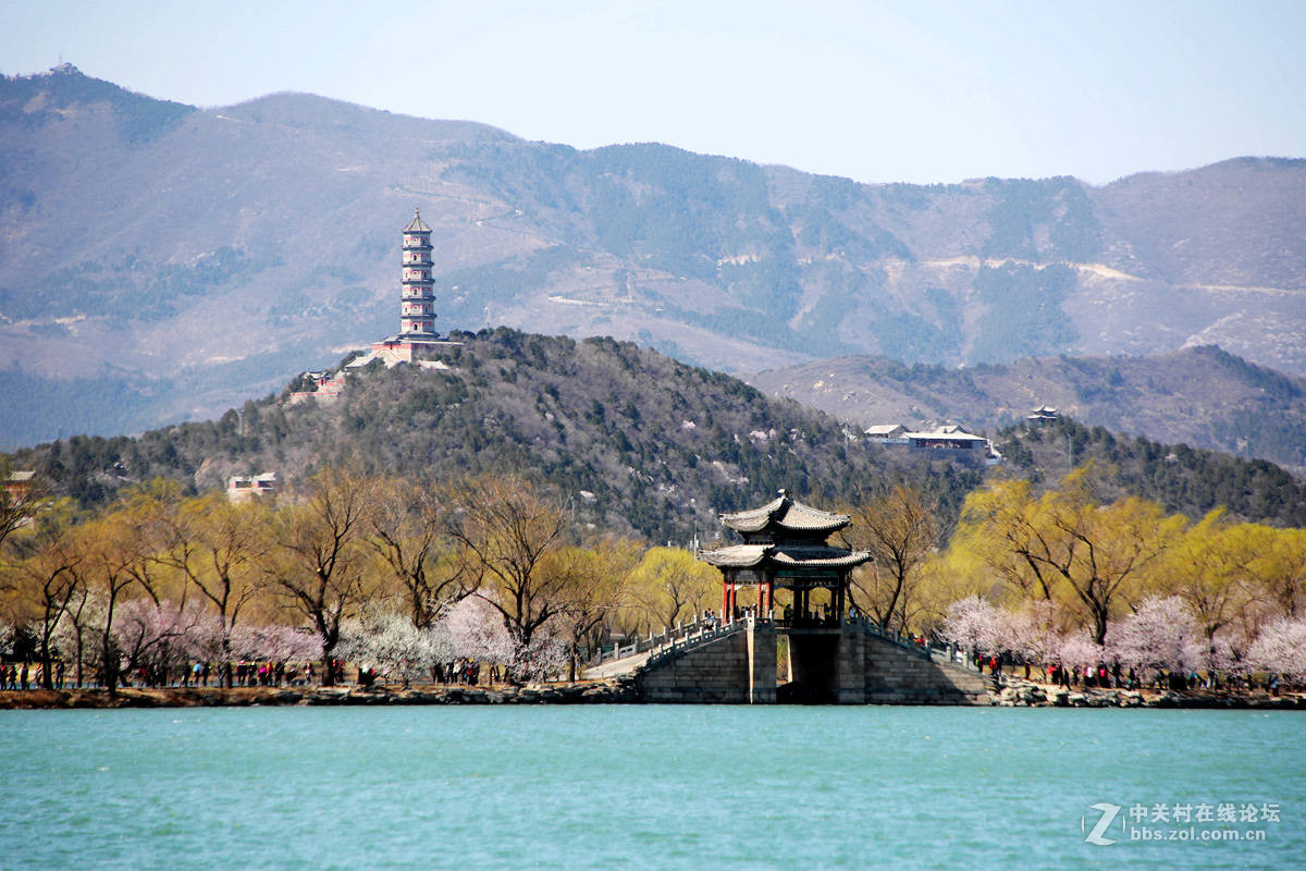 颐和园西堤春光