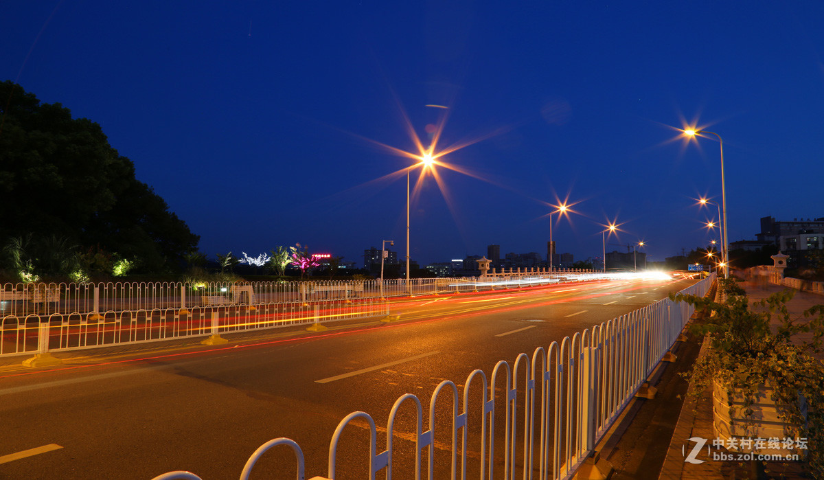 家门口的夜景-中关村在线摄影论坛