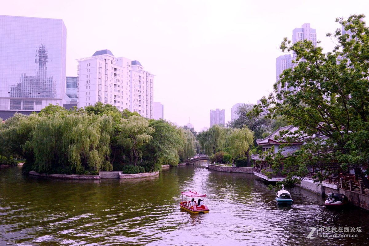 尼康d800試機鄭州市人民公園園林景觀