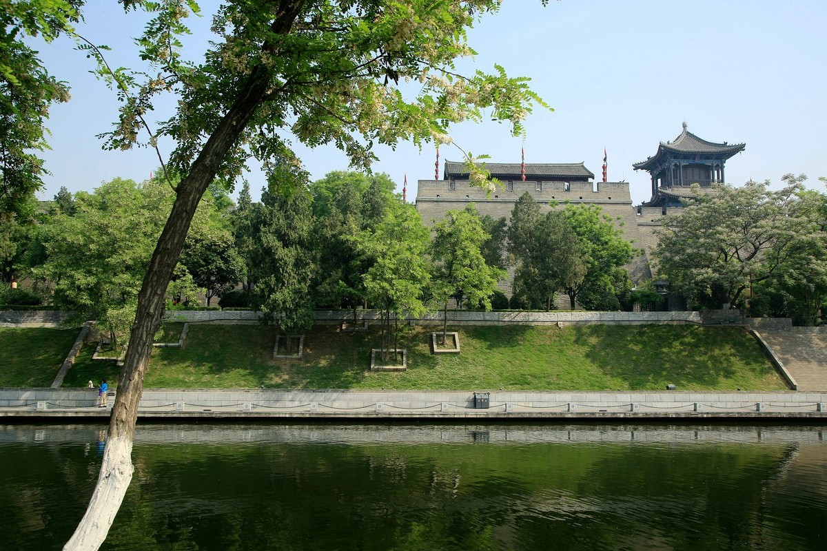 西安環城公園晨遊