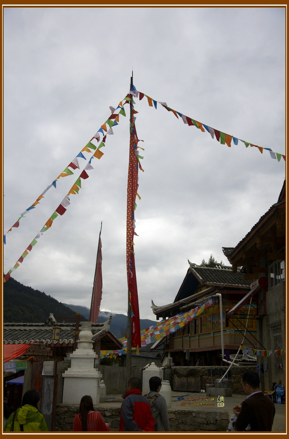 松潘县川主寺镇传子沟村【九寨.黄龙游--走进藏寨】