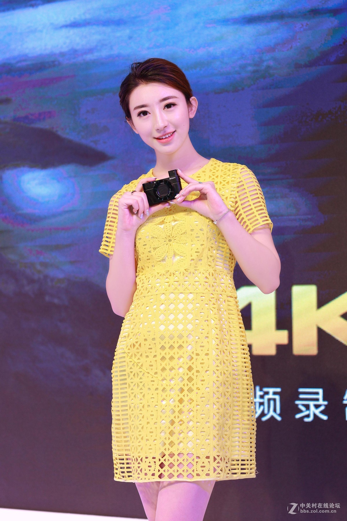 2016P&E中国影像器材展上的美人