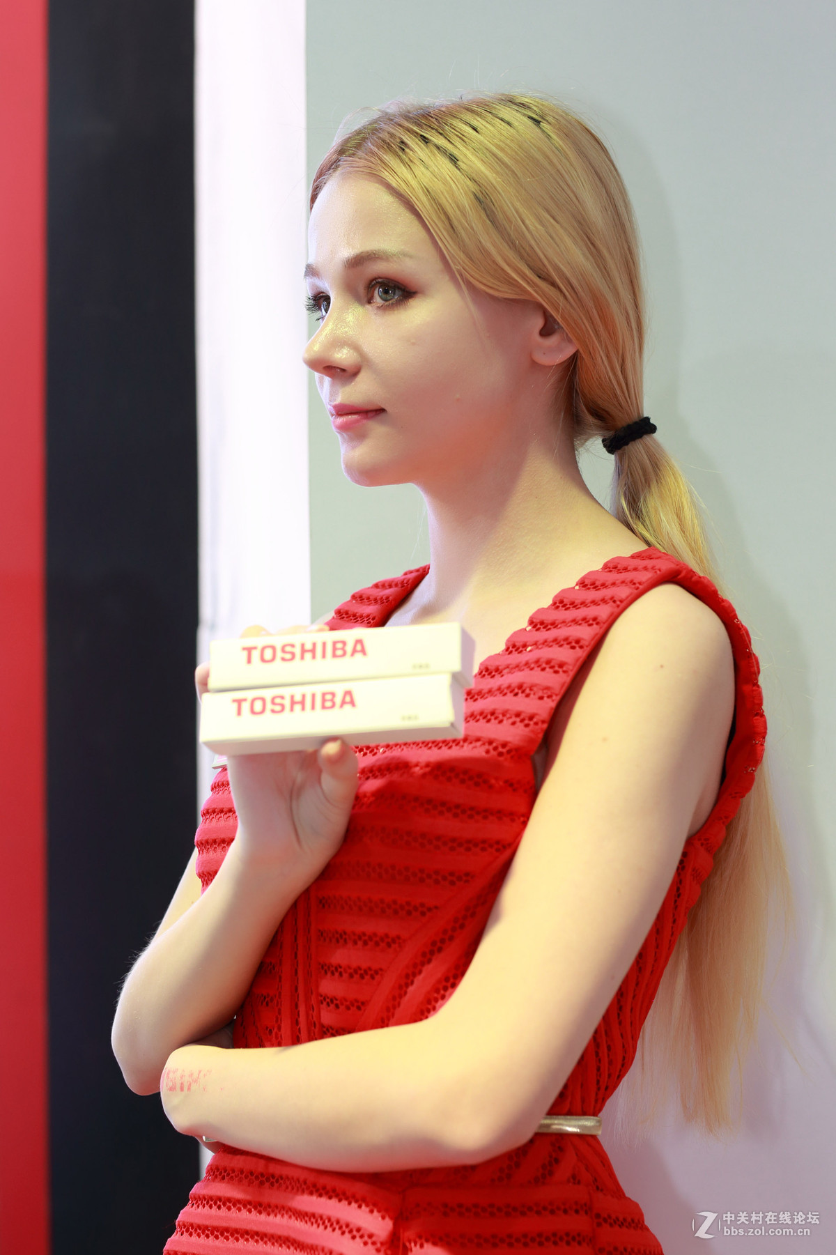 2016P&E中国影像器材展上的美人