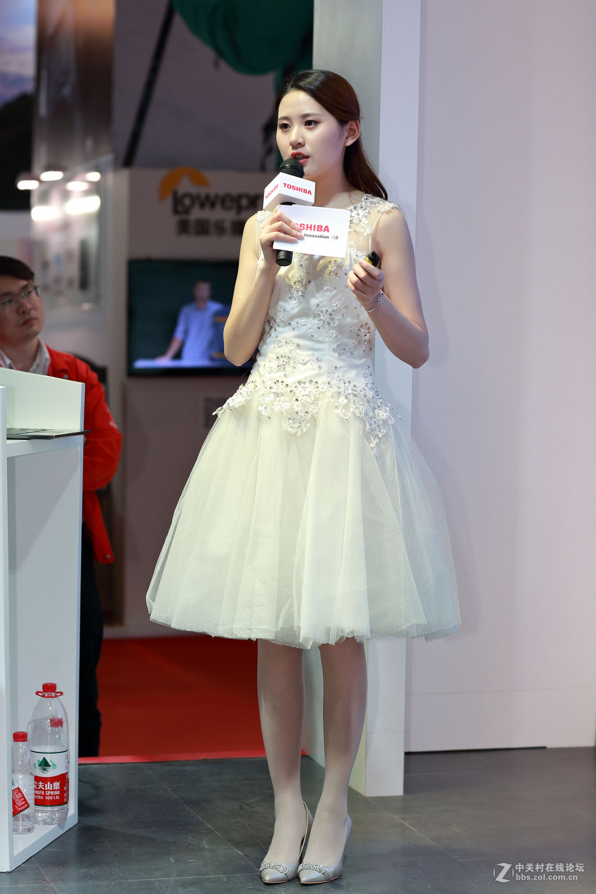 2016P&E中国影像器材展上的美人