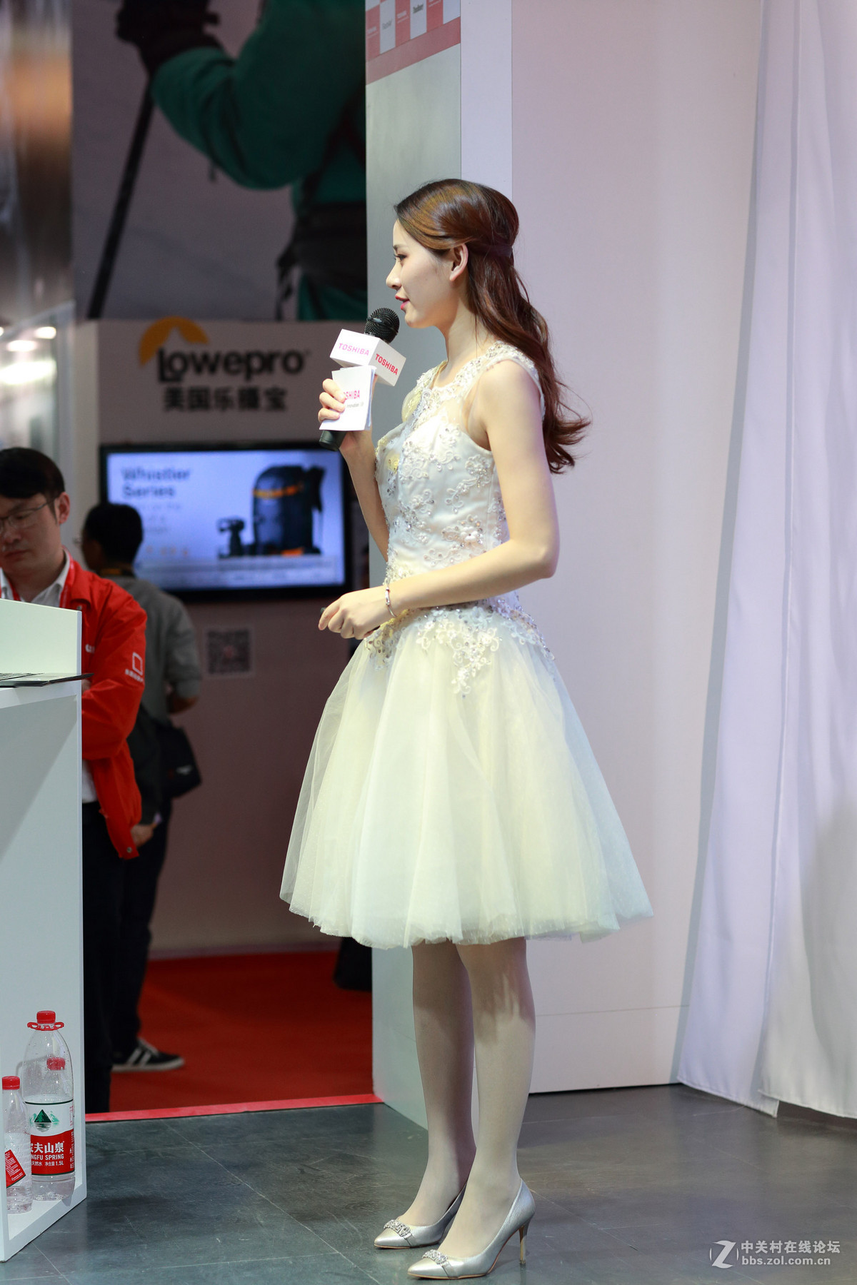 2016P&E中国影像器材展上的美人