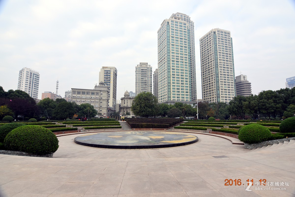 汉口江滩观菊展