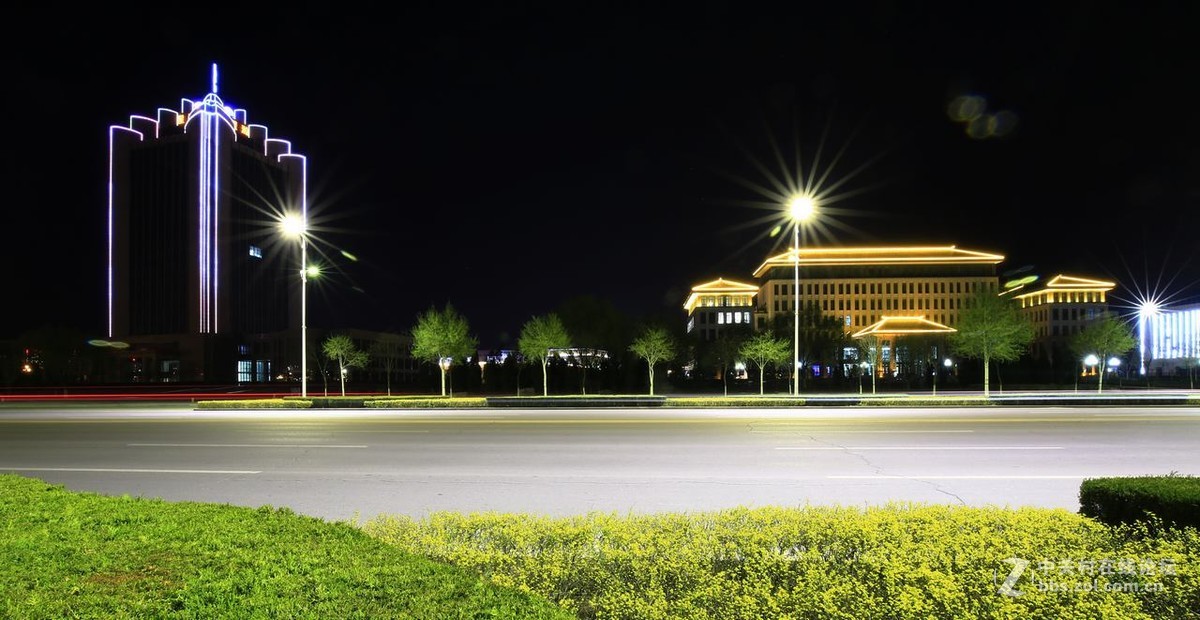 宁静柔美的夜色