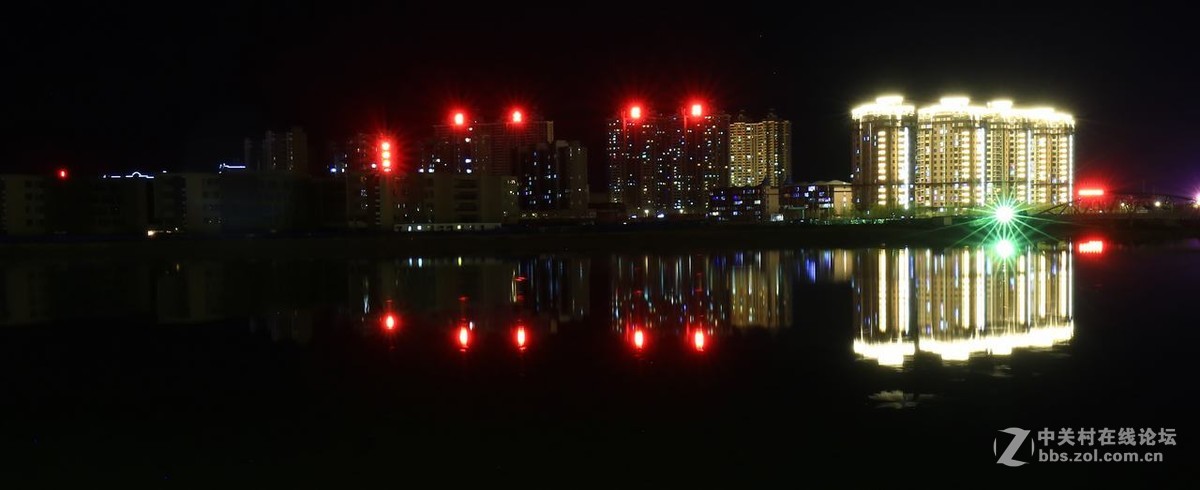 宁静柔美的夜色